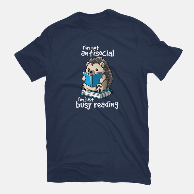 Antisocial Hedgehog-mens basic tee-NemiMakeit