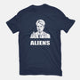 Aliens-mens basic tee-BrushRabbit