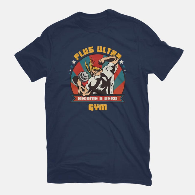 Plus Ultra Gym-mens basic tee-Coconut_Design