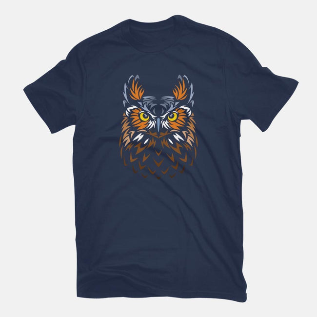 Tribal Owl-mens long sleeved tee-albertocubatas