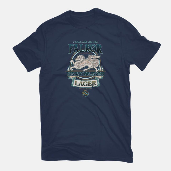 Lucky Dragon Lager-youth basic tee-etcherSketch