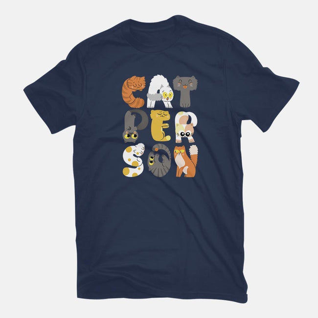Cat Person-womens fitted tee-queenmob