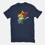Hylian Hero-mens basic tee-DrMonekers