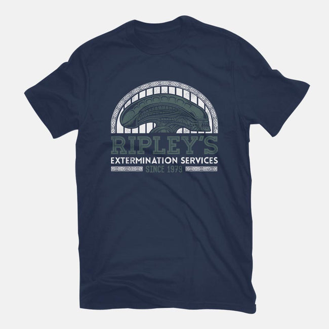 Ripley's Extermination Services-womens fitted tee-Nemons