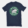 I Love Cats and Coffee-womens fitted tee-Boggs Nicolas