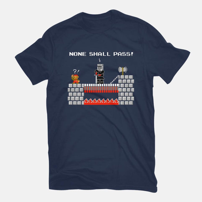 None Shall Pass Including Plumbers-mens long sleeved tee-RyanAstle