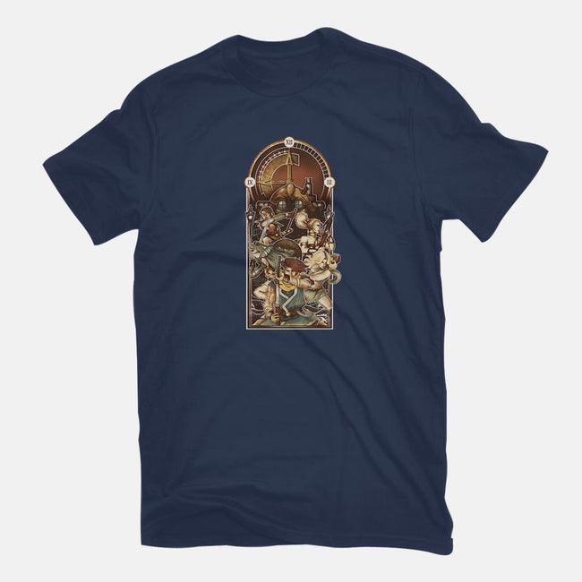 Save Our Past, Present, and Future-womens fitted tee-Creative Outpouring