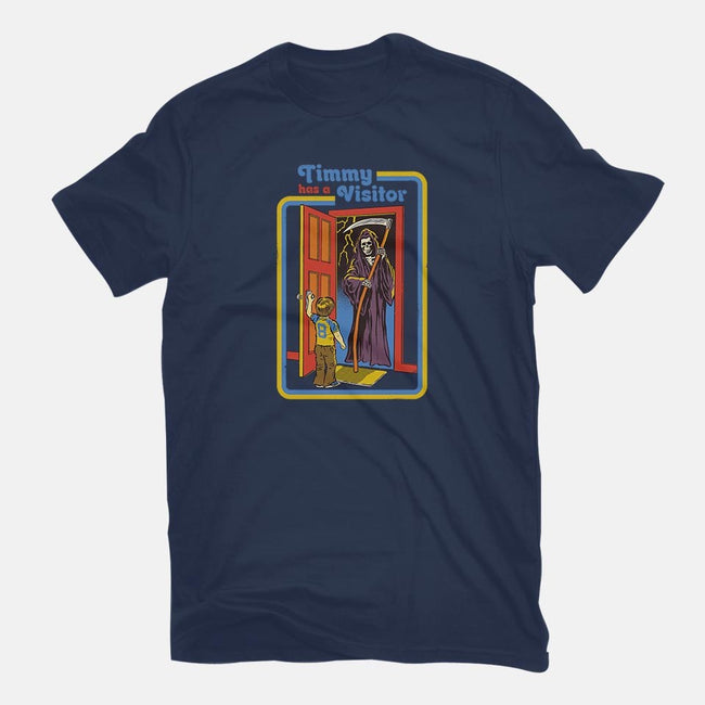 Timmy Has A Visitor-youth basic tee-Steven Rhodes