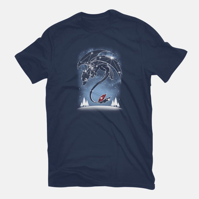 Starry Dragon Sky-mens premium tee-ChocolateRaisinFury