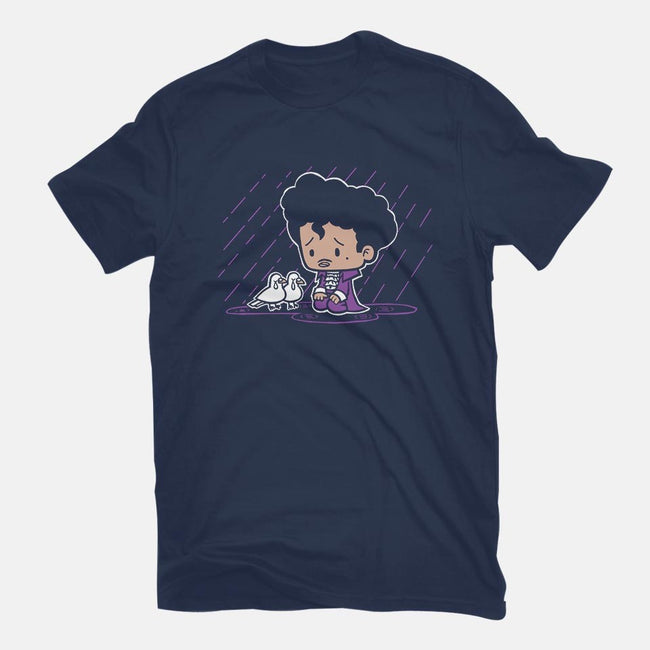 Purple Rain-youth basic tee-SuperEmoFriends
