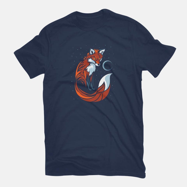 Tribal Tail Fox-mens premium tee-albertocubatas