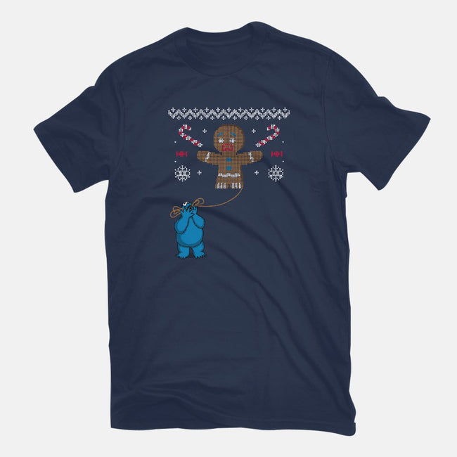 Ugly Cookie!-womens fitted tee-Raffiti
