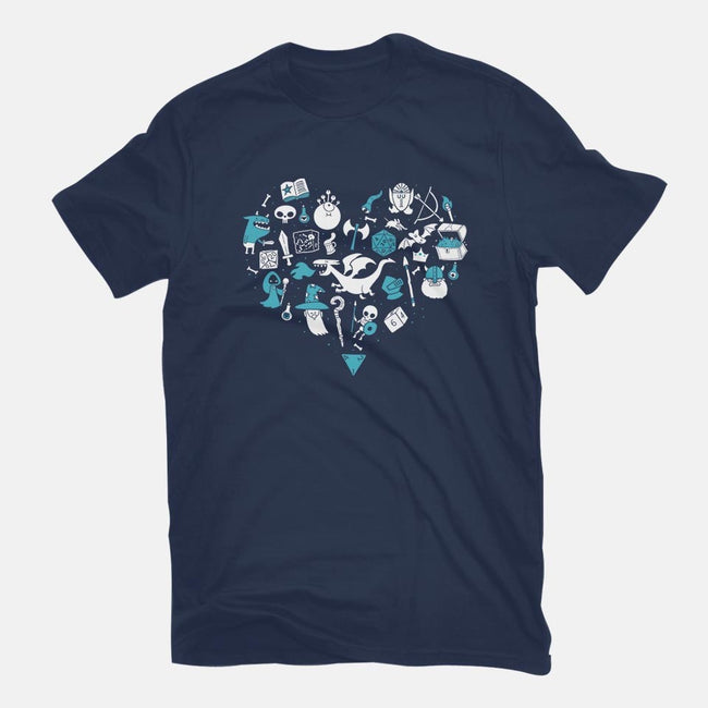 I Love Questing-mens premium tee-queenmob