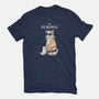 The Big Meowski-mens premium tee-queenmob