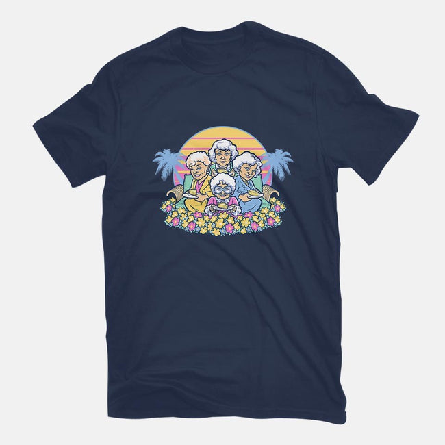 Golden Grannies-mens basic tee-Harebrained