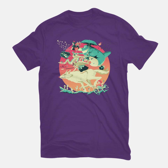Spirited Race-youth basic tee-El Black Bat