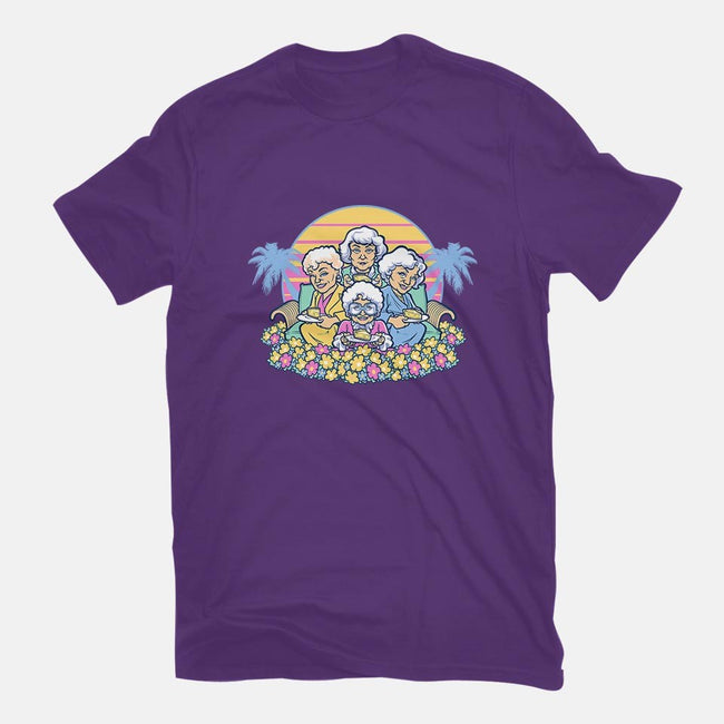 Golden Grannies-mens basic tee-Harebrained