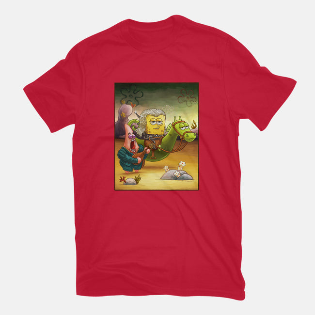 Sponge of Rivia-mens premium tee-artofvelazquez