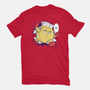Punch-Aid-womens basic tee-KindaCreative