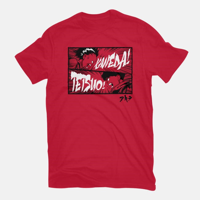Kaneda! Tetsuo!-womens basic tee-demonigote