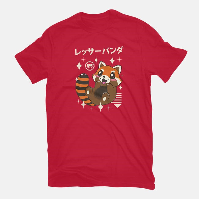 Kawaii Red Panda-womens basic tee-vp021