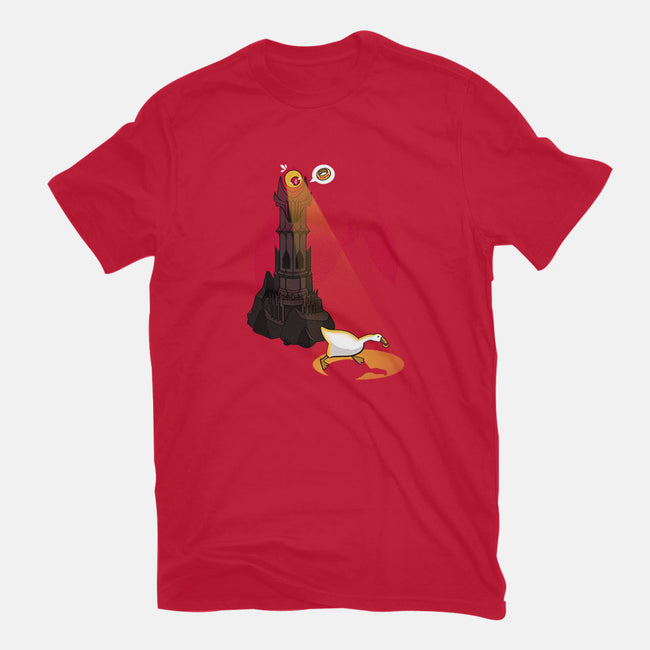 Lord of the Honks-youth basic tee-theteenosaur