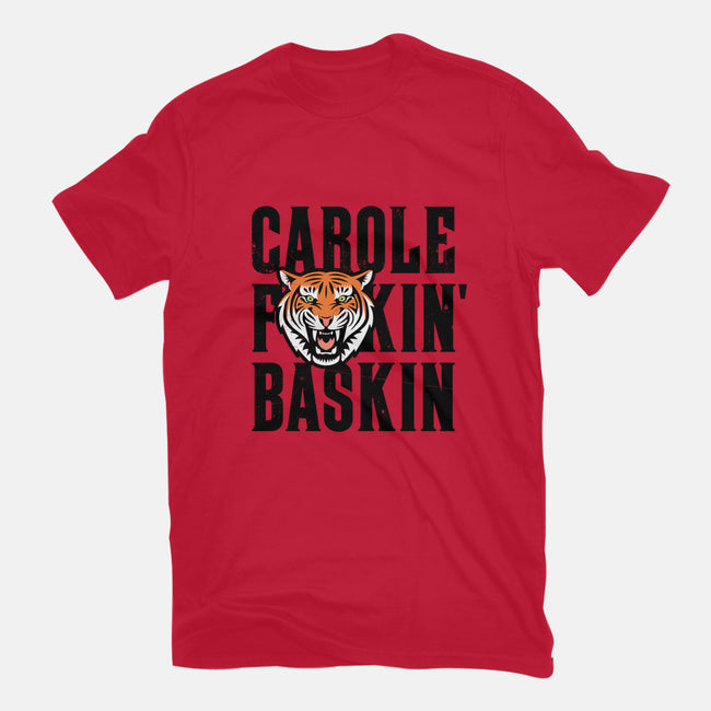 Carole F*ckin Baskin-mens basic tee-stationjack