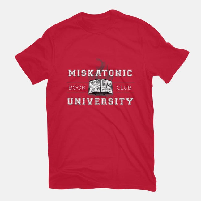 Miskatonic University-mens basic tee-andyhunt