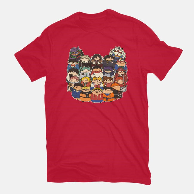 Nekonime-womens basic tee-batang 9tees