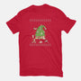 Purrrfect Christmas-mens premium tee-LiRoVi