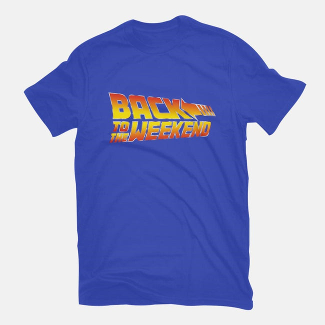 Back To The Weekend-mens long sleeved tee-drbutler