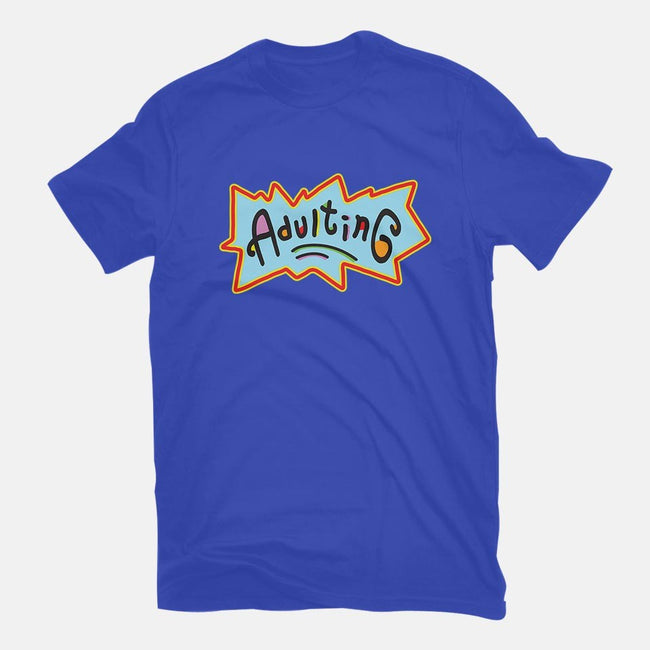 Adulting-mens premium tee-FreshFleur