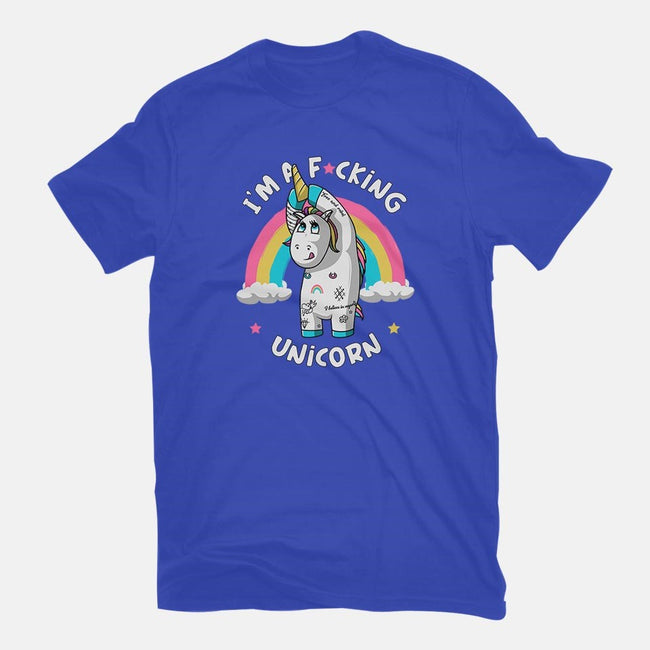 I'm A F*cking Unicorn-mens basic tee-ducfrench