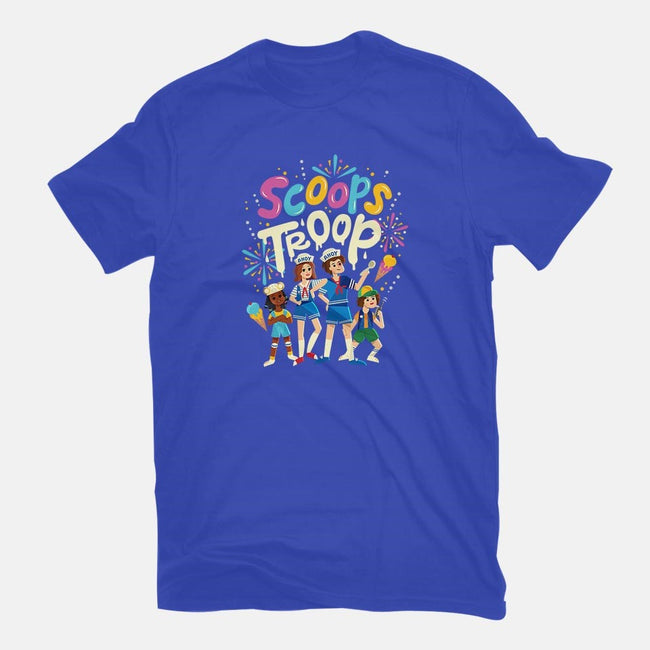 Scoops Troop-mens basic tee-risarodil