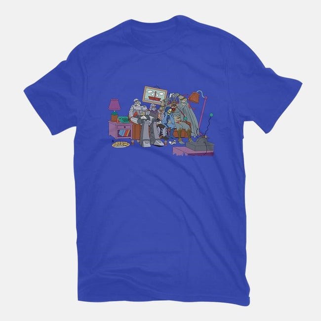 The Villains-mens basic tee-luketobias