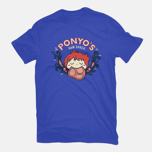 Ponyo's Ham Shack-mens basic tee-aflagg