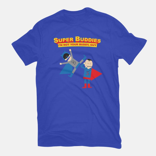 Super Buddies-womens basic tee-zombiemedia
