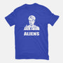 Aliens-mens basic tee-BrushRabbit