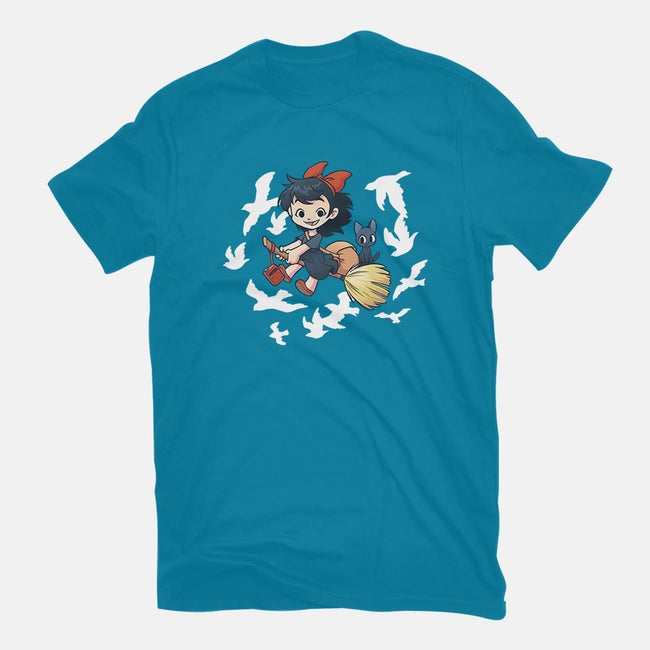 Delivery!-youth basic tee-DoOomcat