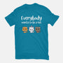 Everybody Wants to be A Cat-mens premium tee-kosmicsatellite