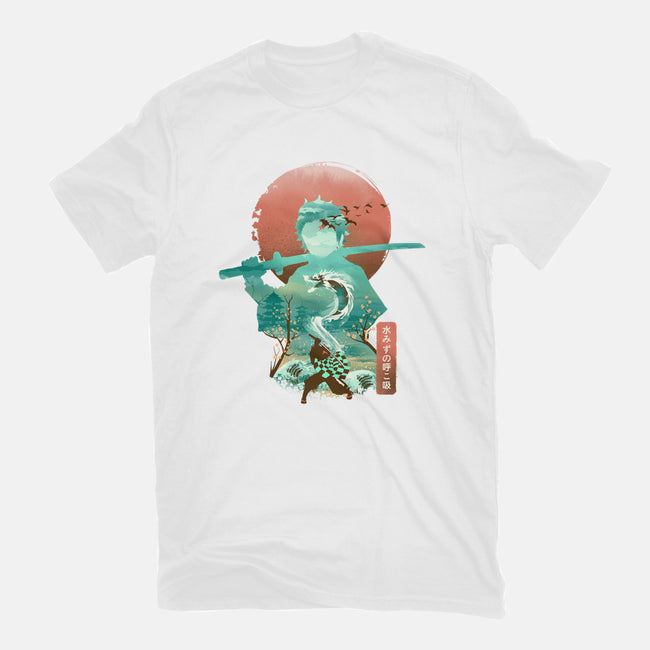 Breath of Water-mens basic tee-dandingeroz