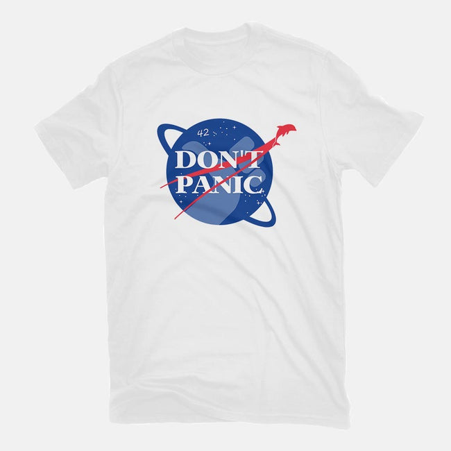 Don't Panic-mens basic tee-Manoss1995