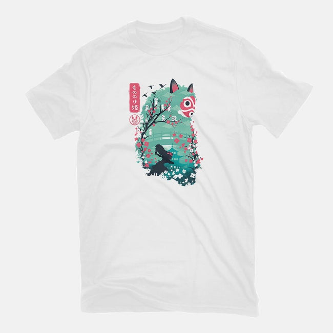 UKIYO E PRINCESS-mens basic tee-dandingeroz