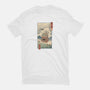Moving Castle Ukiyo-E-mens basic tee-vp021