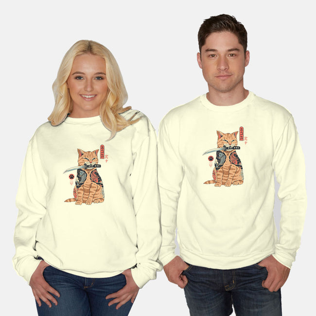 Catana-unisex crew neck sweatshirt-vp021