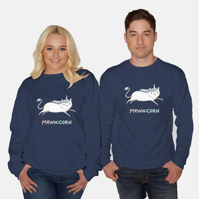 Mewnicorn-unisex crew neck sweatshirt-SophieCorrigan