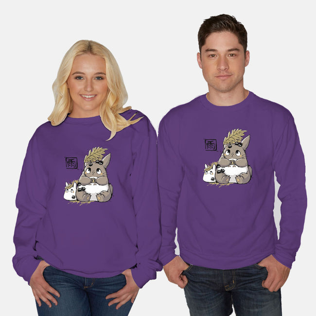 Under The Rain-unisex crew neck sweatshirt-xMorfina
