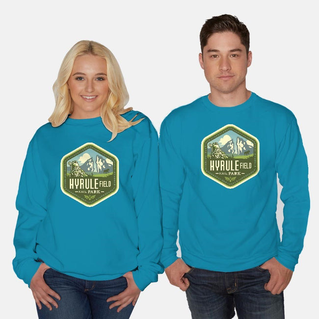 Hyrule Field National Park-unisex crew neck sweatshirt-chocopants