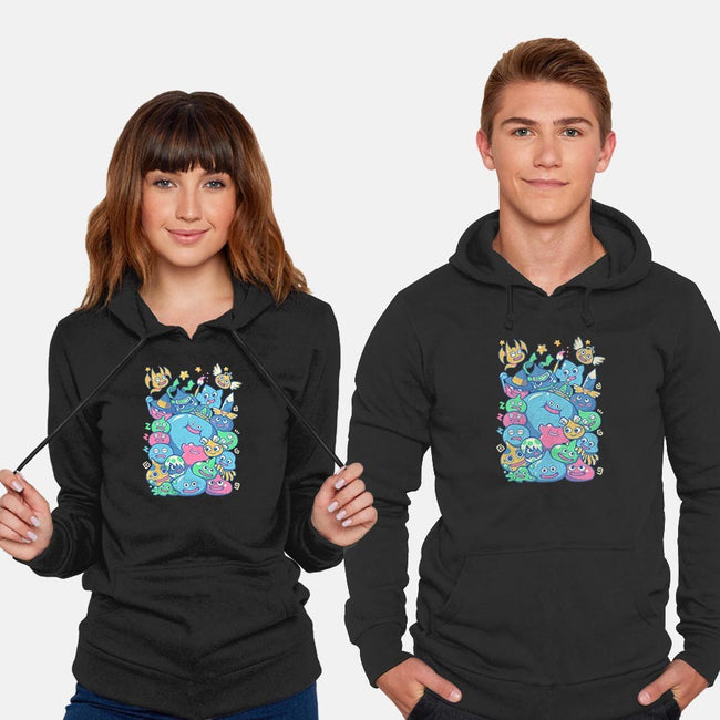 Slime Party-unisex pullover sweatshirt-TechraNova