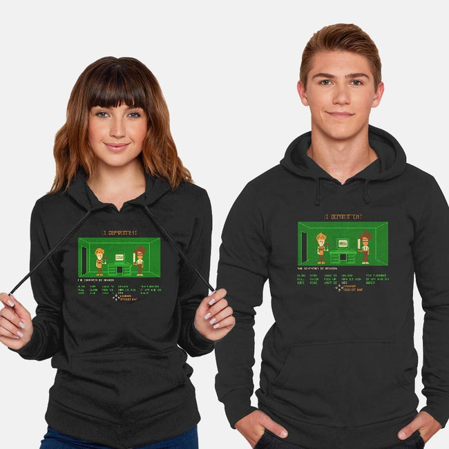Maniac IT Department-unisex pullover sweatshirt-RyanAstle